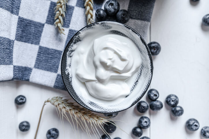 greek yogurt is a great food for hair growth