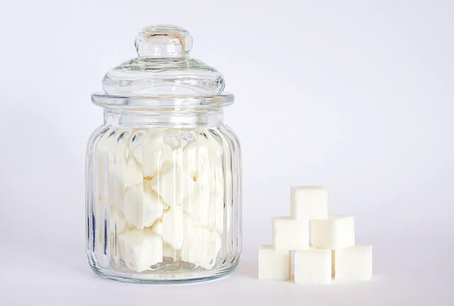 Lower sugar intake for better organic skincare