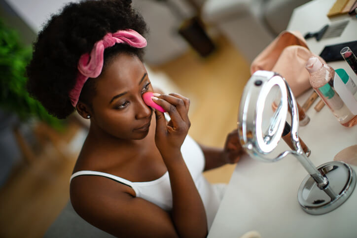 Natural makeup sponges