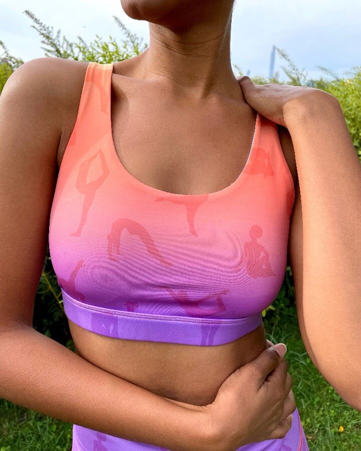 Lukafit Sports Bra Sunrise