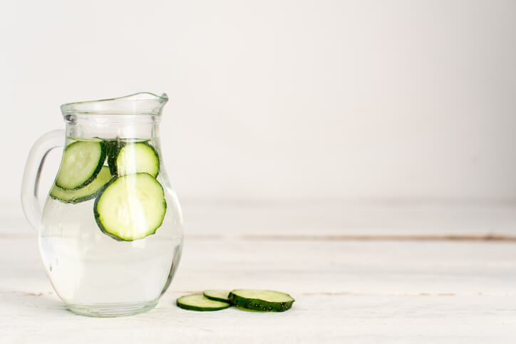 Cucumbers help maintain radiant skin