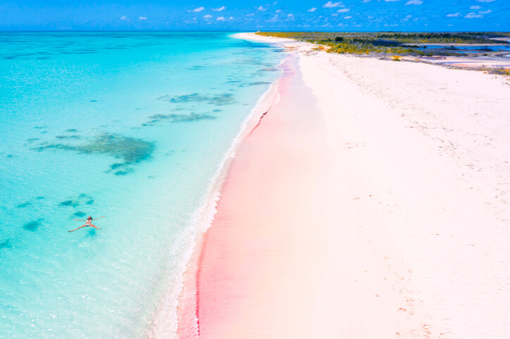 Pink Sands Beach Bahamas