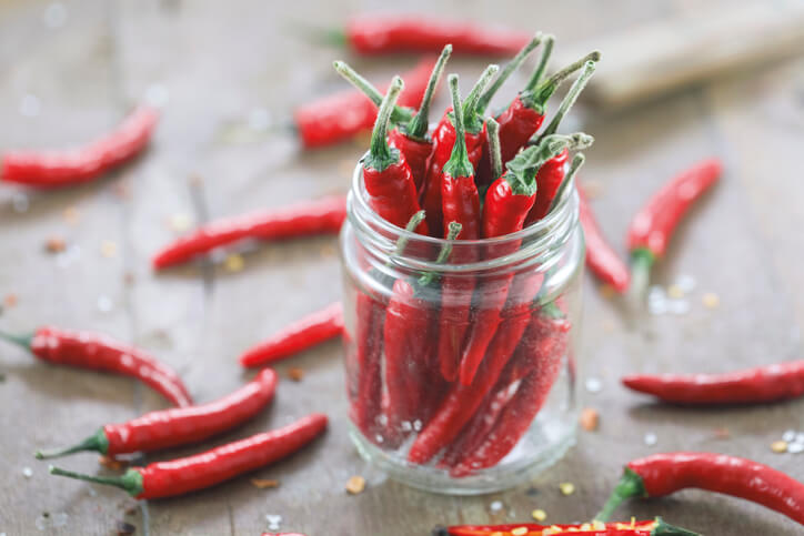 capsaicin chili peppers