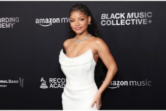 Halle Bailey Radiates Glamour