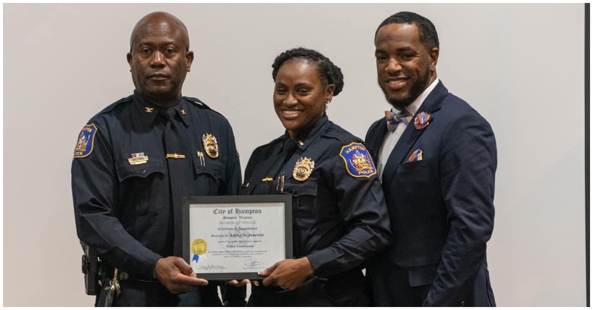 Hampton, VA, Appoints First Black Woman Lieutenant