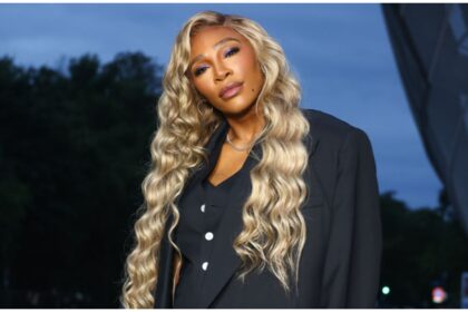 Serena Williams Louis Vuitton suit Olympic prelude