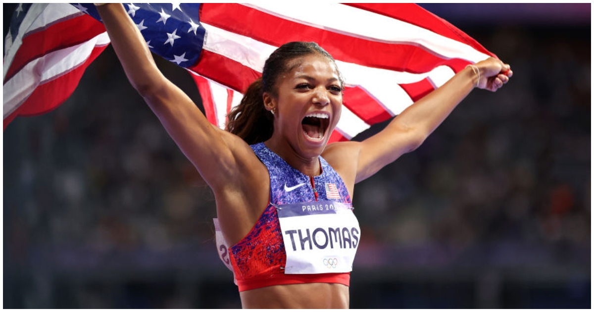 Harvard's Gabby Thomas Wins Olympic Gold in 200M Sprint