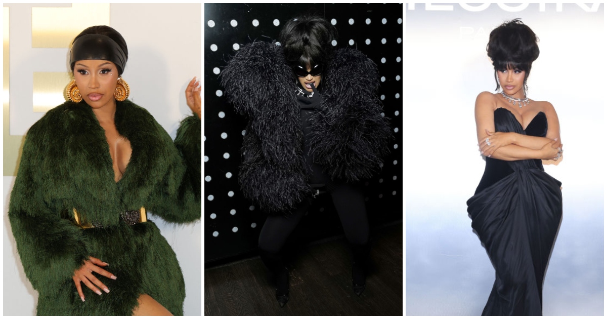 Cardi B's 5 Must-See Looks from Paris Fashion Week 2024