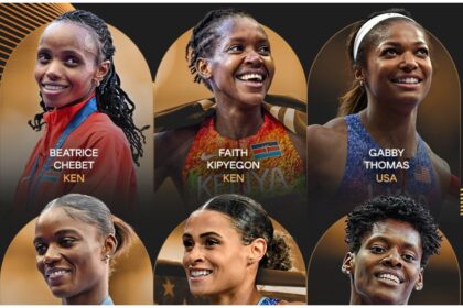 Historic All-Black Female Track Stars Compete for 2024 Athlete of the Year