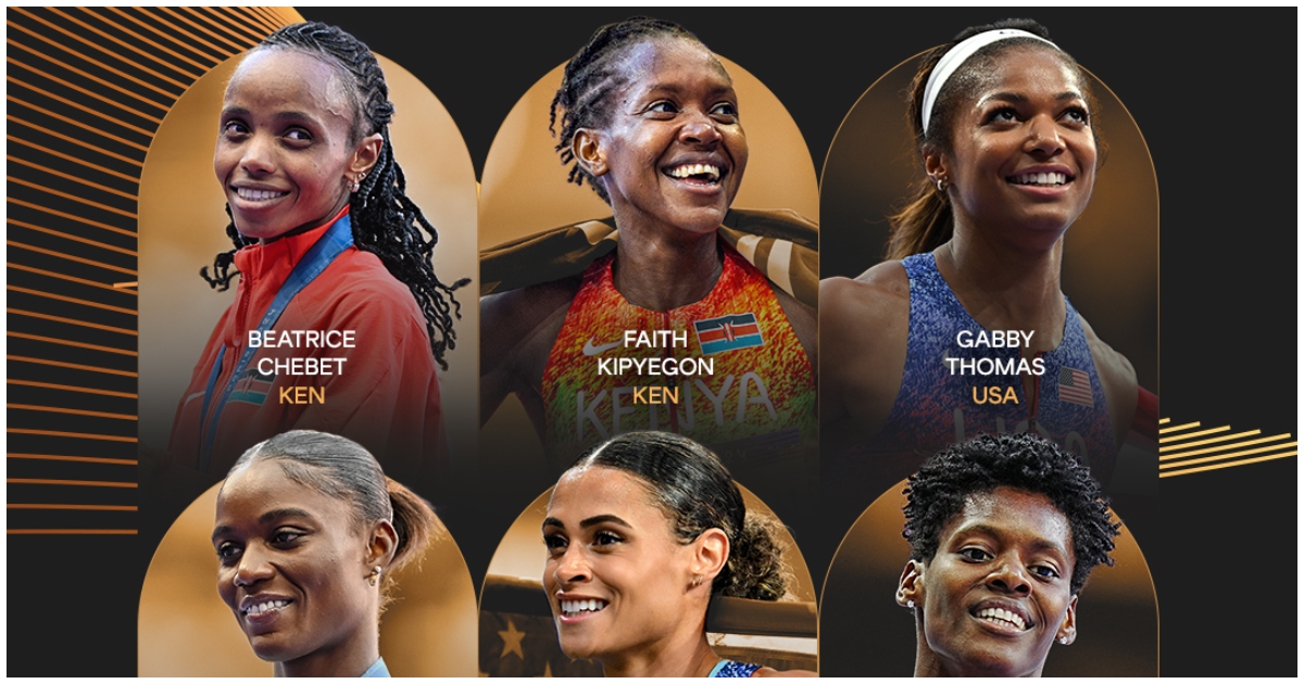 Historic All-Black Female Track Stars Compete for 2024 Athlete of the Year